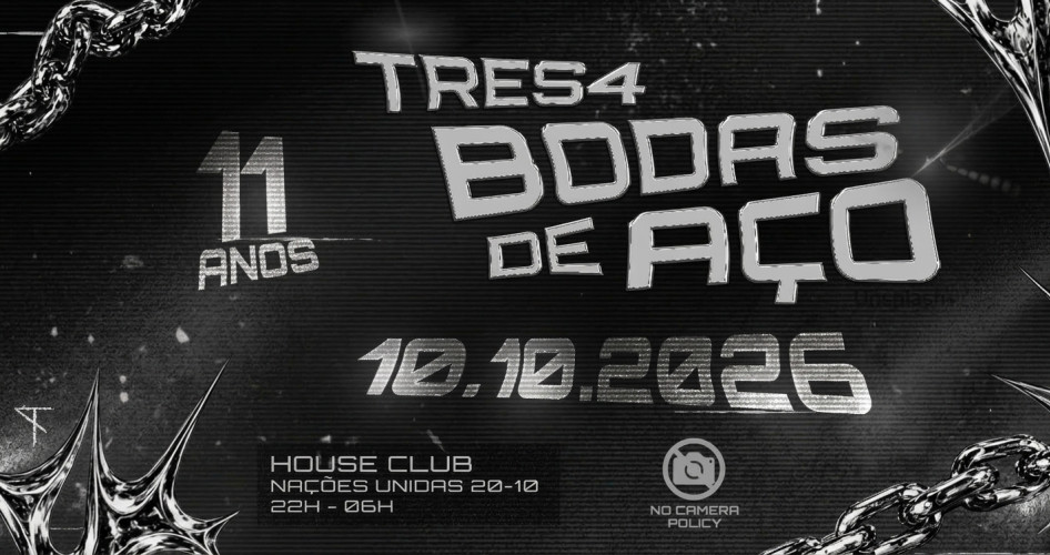 TRES4 11 ANOS BODAS DE AÇO