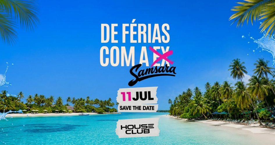 DE FÉRIAS COM A SAMSARA